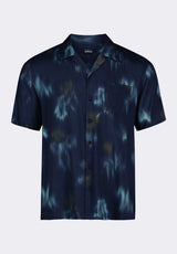 Buffalo David Bitton Sandro Men's Short-Sleeve Tie-Dye Camp Shirt color
