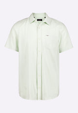 Buffalo David Bitton Sirilo Men's Short-Sleeve Striped Fitted Shirt color