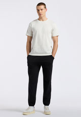 Buffalo David Bitton Kanto Men's Short-Sleeve Crew Neck Jersey T-Shirt color MILK