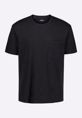 Buffalo David Bitton Kander Men's Slub Knit Crew Neck Pocket T-Shirt color