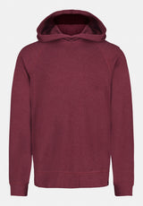 Kimber Men's Relaxed Hooded Sweatshirt color MAROON BANNER