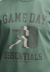 Buffalo David Bitton Titus Men's Graphic T-Shirt with Game Day Essentials Print color