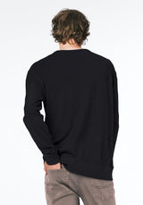 Kalder Men's Long-Sleeve Relaxed Top color BLACK