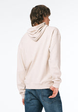 Finley Men's Relaxed Hooded Sweatshirt color HEATHER BEIGE