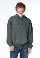 Finley Men's Relaxed Hooded Sweatshirt color DARK FOREST
