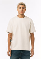 Buffalo David Bitton Kellen Men’s Textured Knit Tee COLOR Milk