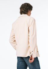 Sinclair Men’s Long-Sleeve Corduroy Shirt color BUTTERCREAM