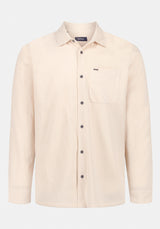 Sinclair Men’s Long-Sleeve Corduroy Shirt color BUTTERCREAM