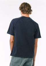 Buffalo David Bitton Kyndor Men’s Short Sleeve Crew Neck Top COLOR Whale