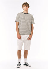 Buffalo David Bitton Kindo Men’s Striped Tee COLOR Whale