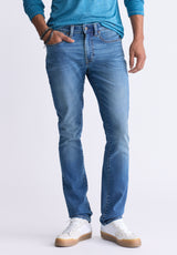 Buffalo David Bitton Slim Ash Men's Freedom Flex Jeans color INDIGO