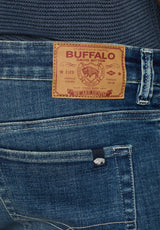 Buffalo David Bitton Relaxed Straight Driven Men's Jeans color INDIGO