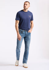 Buffalo David Bitton Slim Ash Men's Freedom Flex Jeans color INDIGO