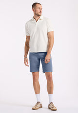 Buffalo David Bitton Relaxed Straight Dean Men's Freedom Flex Shorts color MIRAGE