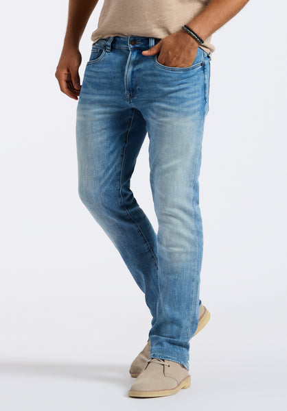 Buffalo David Bitton Slim Ash Men's Jeans color INDIGO