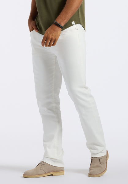 Buffalo David Bitton Straight Six Men's Jeans color PURE WHITE