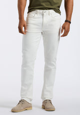 Buffalo David Bitton Straight Six Men's Jeans color PURE WHITE