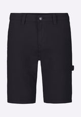 Buffalo David Bitton Relaxed Straight Dean Men's Utility Cargo Shorts color BLACK