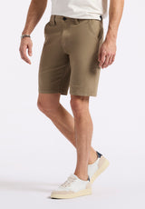 Buffalo David Bitton Relaxed Straight Dean Men's Utility Cargo Shorts color CARTOUCHE