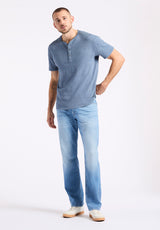 Buffalo David Bitton Relaxed Straight Driven Men's Jeans color INDIGO