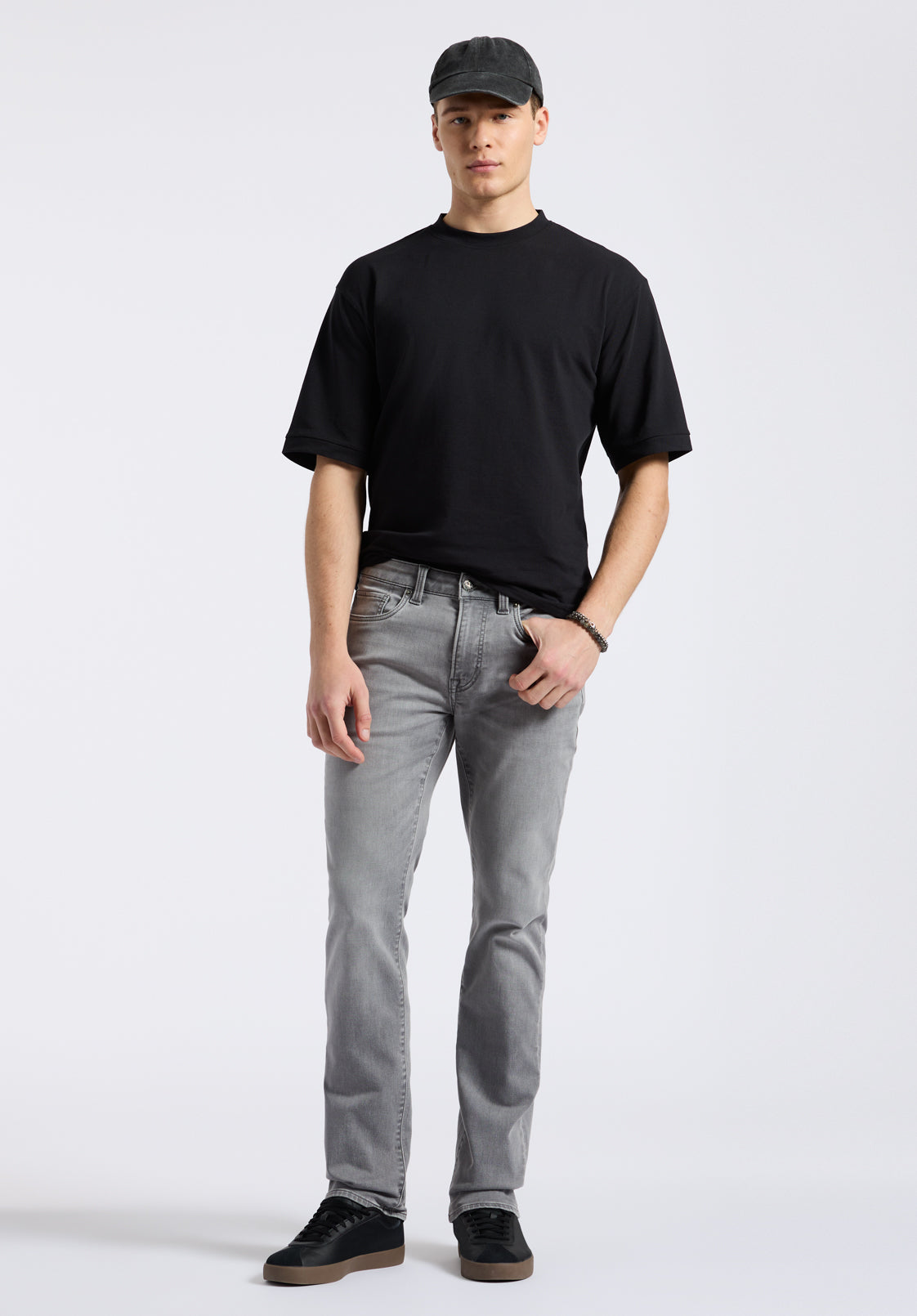 Straight Six Men's Jeans, Grey Sanded – Buffalo Jeans CA