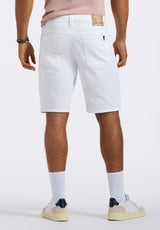 Buffalo David Bitton Relaxed Straight Dean Men's Short color PURE WHITE