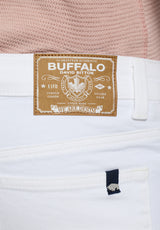 Buffalo David Bitton Relaxed Straight Dean Men's Short color PURE WHITE