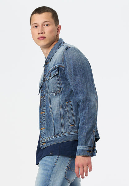 Joe Men's Denim Jacket color INDIGO