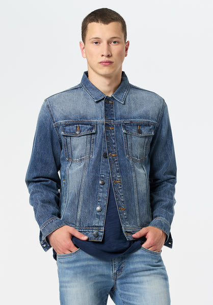 Joe Men's Denim Jacket color INDIGO