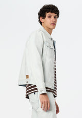 Joe Men's Denim Jacket color INDIGO