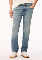 Buffalo David Bitton Straight Six Men's Jeans, Authentic Wash