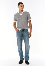 Driven Jean Coupe Droite Décontractée pour Homme, Bleu - BM26155