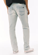 Buffalo David Bitton Straight Six Men's Freedom Flex Jeans Vintage Sanded