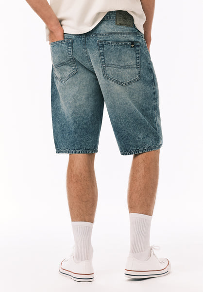 Buffalo David Bitton Dean Men’s Relaxed Straight Denim Short Sanded And Vintage