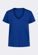 Buffalo David Bitton Moxie Women's Slub Knit V-Neck T-Shirt color