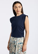 Buffalo David Bitton Alanis Women's Sleeveless Top color PEACOAT