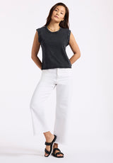 Buffalo David Bitton Elayne Women’s Sleeveless Top color BLACK