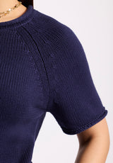 Buffalo David Bitton Devora Women’s Light Knit Short-Sleeve Sweater color