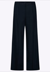 Buffalo David Bitton Adelina Women's Linen Blend Wide-Leg Pants color BLACK