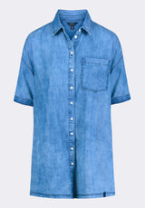 Buffalo David Bitton Freida Women's Long-Sleeve Button-Up Shirt Dress color