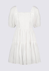 Buffalo David Bitton Lara Jean Women's Eyelet Trim Mini Dress color