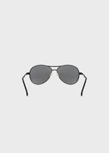 Buffalo David Bitton Aviator Sunglasses With Light Silver flash Lens - B0001SGUN color GUNMETAL