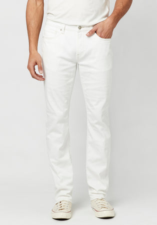 Straight Six Men'S Jeans in Authentic Vintage White - BM22744