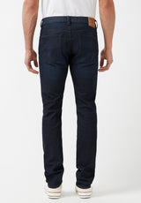 Buffalo David Bitton Slim Ash Men's Jeans in Dark Wash - BM22830 color INDIGO