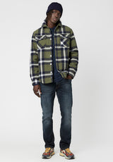 Buffalo David Bitton Jersey & Plaid Japuy Shacket - BM23653
