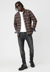 Buffalo David Bitton Sherpa-Lined Soqer Shacket - BM23673