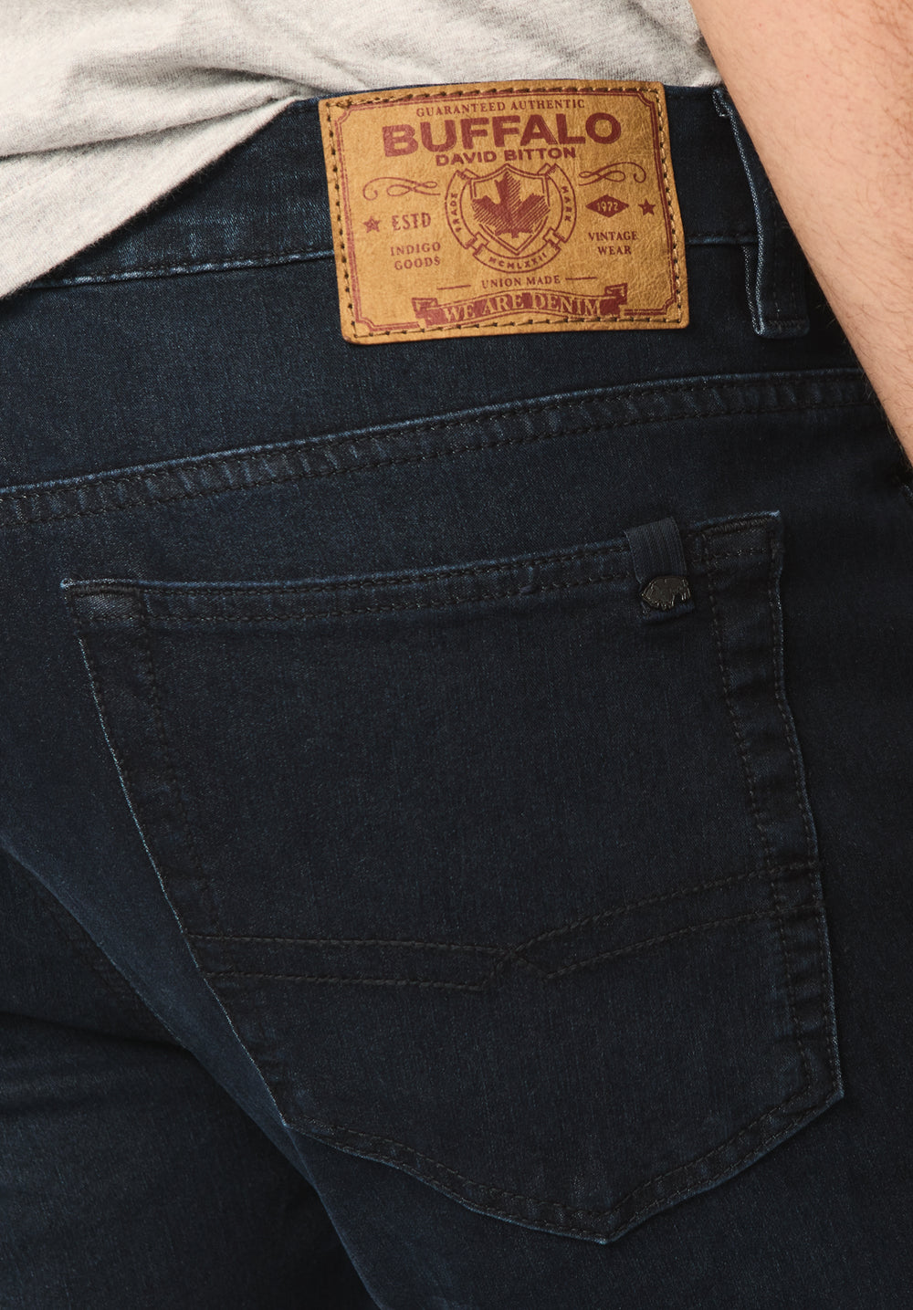 Skinny Max Men's Jeans, Sanded and Faded - BM22589 – Buffalo Jeans CA