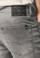 Max Men's Skinny Jeans, Grey Sanded - BM22592