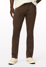Six Men's Straight Freedom Flex Pants, Chocolate Martini - BM22939