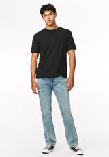 Six Men's Straight Freedom Flex Jeans, Sanded Wash - BM22998